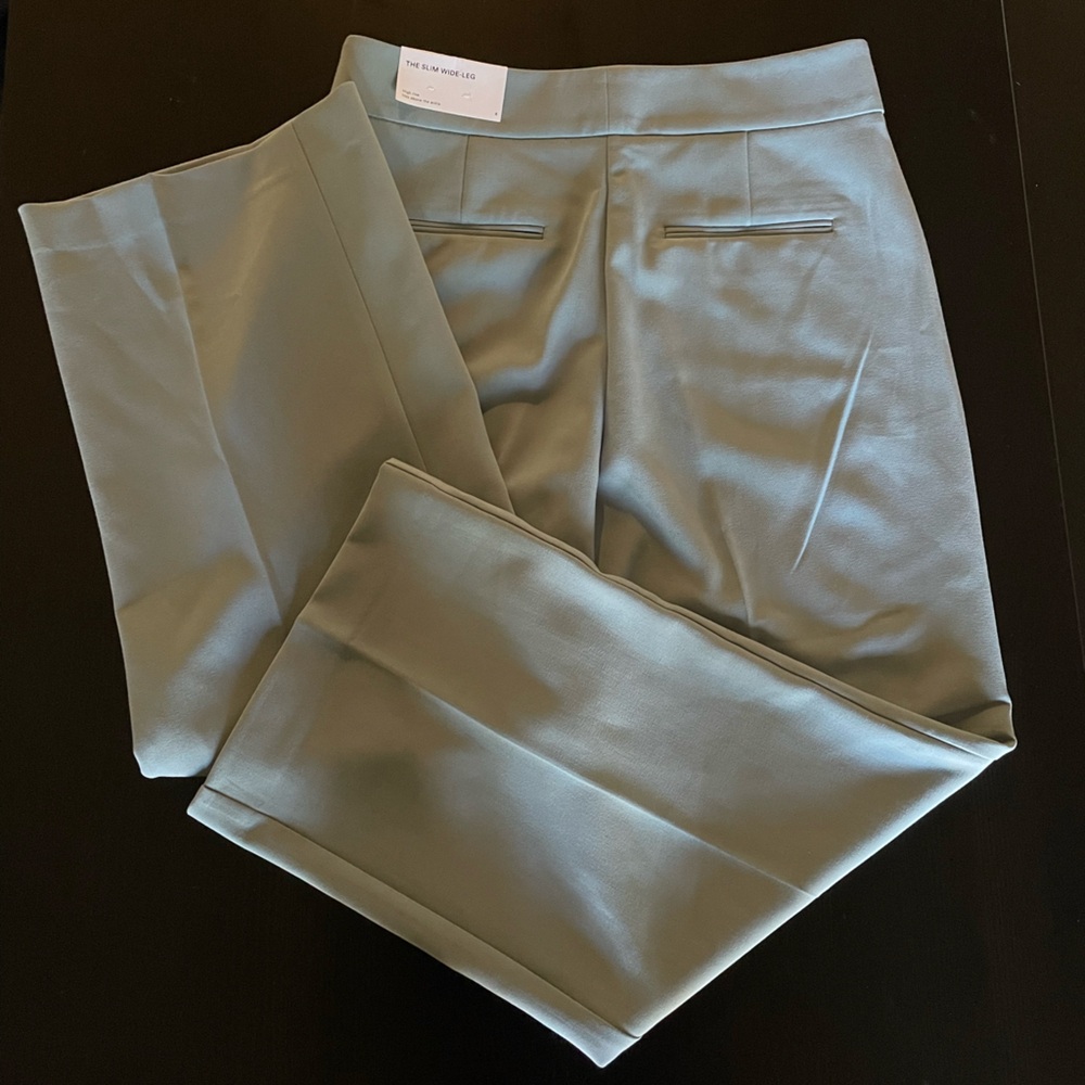 Ann Taylor Slim Wide Leg Pant